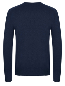 Malo Optimum Kaschmir Pullover navy