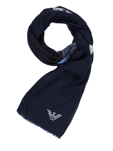 Emporio Armani Schal blau
