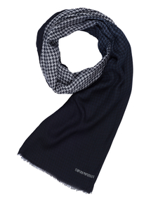 Emporio Armani Schal schwarz-grau