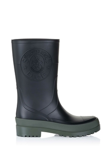 Dior rubber boots black