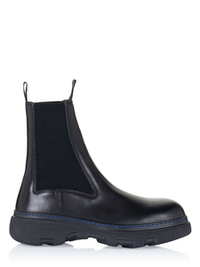 Burberry Creeper Chelsea boots black