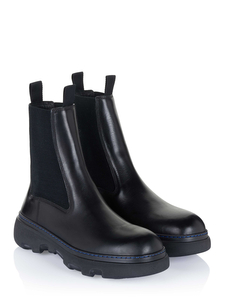Burberry Creeper Chelsea boots black