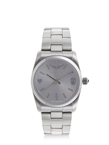 Zadig Voltaire Time to Love Shiny Smile Uhr silber
