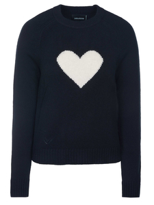Zadig & Voltaire LILI WS HEART Pull-over noir