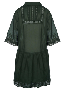 Zadig & Voltaire ROSEA TOMBOY dress khaki