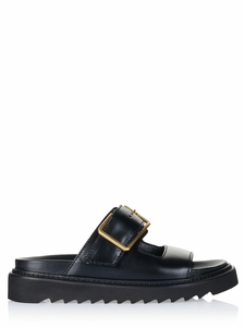 Zadig & Voltaire ALPHA CECILIA LEATHER WITH VEG Sandal black
