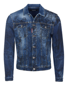 Dsquared2 jacket Dan blue