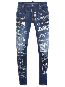 Dsquared2 Skater jeans blue