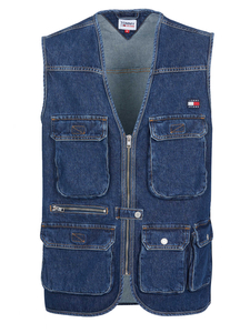 Tommy Jeans Jeansweste blau
