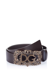 Dolce & Gabbana Gürtel dunkelbraun