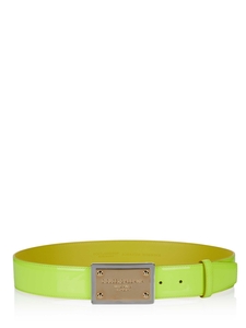 Dolce & Gabbana Gürtel gelb