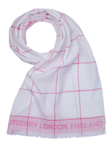 Burberry PAREO Schal weiß