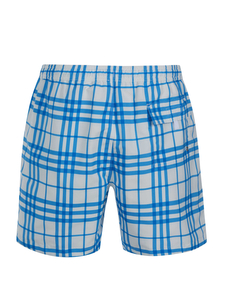 Burberry MARTIN swim shorts white/blue