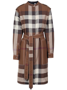 Burberry AURELIA Midi dress brown