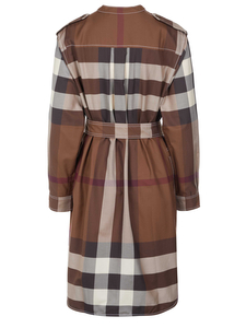 Burberry AURELIA Midi dress brown