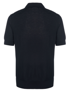Dolce & Gabbana Henley Knitted polo black