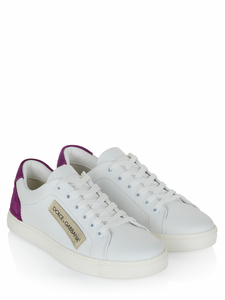 Dolce & Gabbana Sneaker white-purple