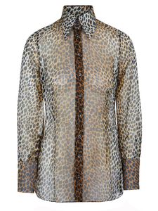 Dolce & Gabbana Bluse braun