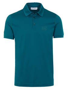Dolce & Gabbana Poloshirt petrol blue