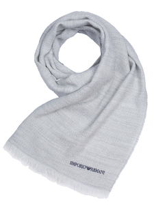 Emporio Armani Schal hellgrau