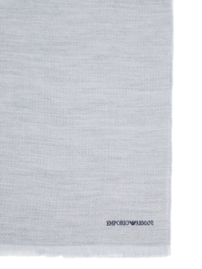 Emporio Armani Schal hellgrau