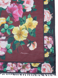 Dolce & Gabbana Schal bordeaux