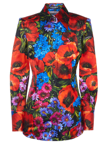Dolce & Gabbana Blouse black/red