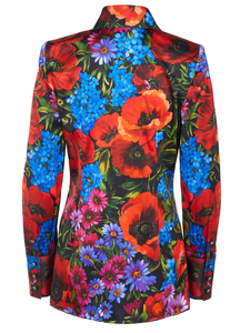 Dolce & Gabbana Blouse black/red