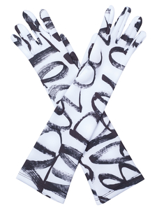 Dolce & Gabbana Glove white-black