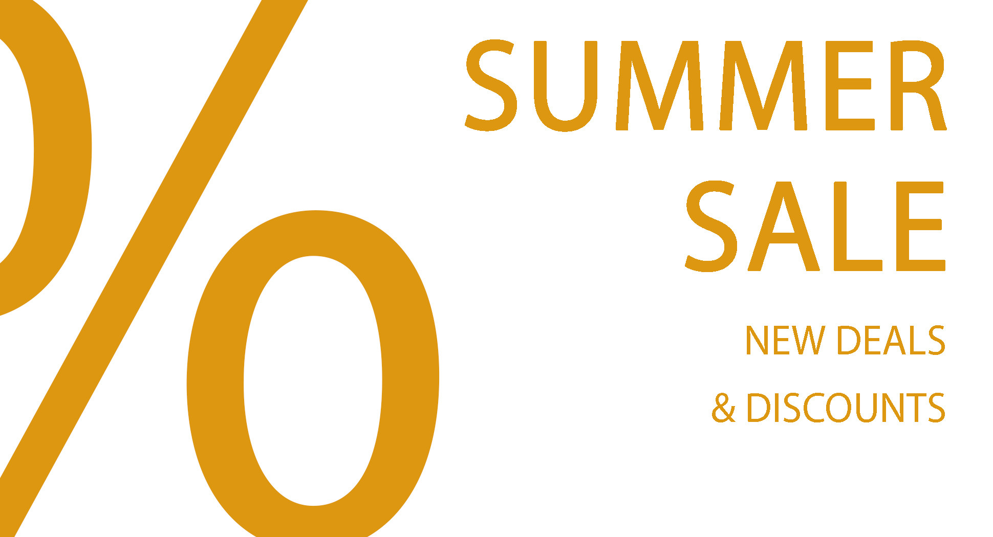 Summer Sale orange