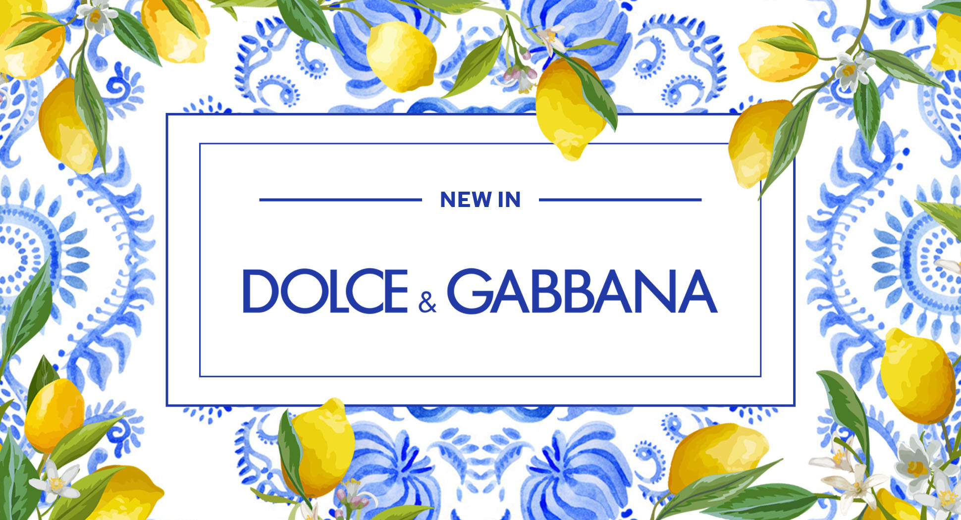 New In Dolce & Gabbana
